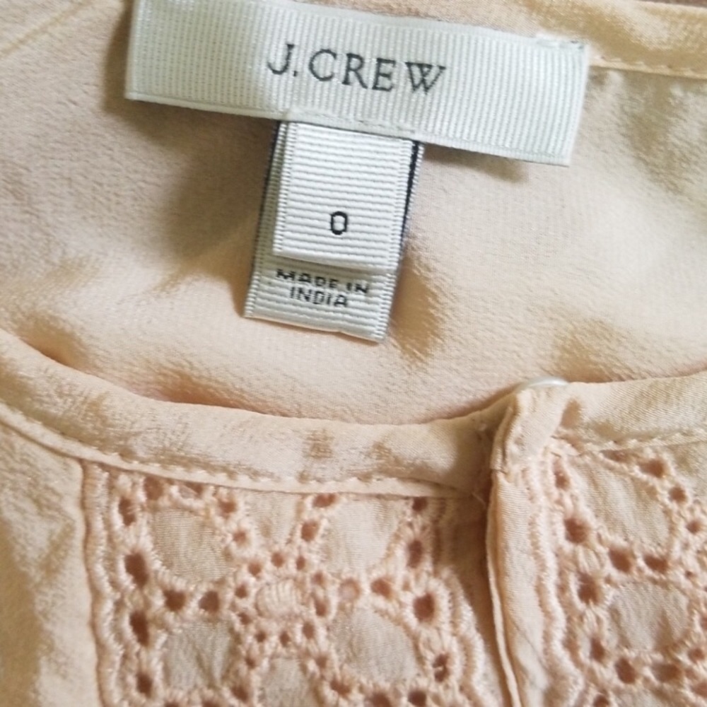 Silk J. Crew Blouse, 0 - Picture 4 of 8